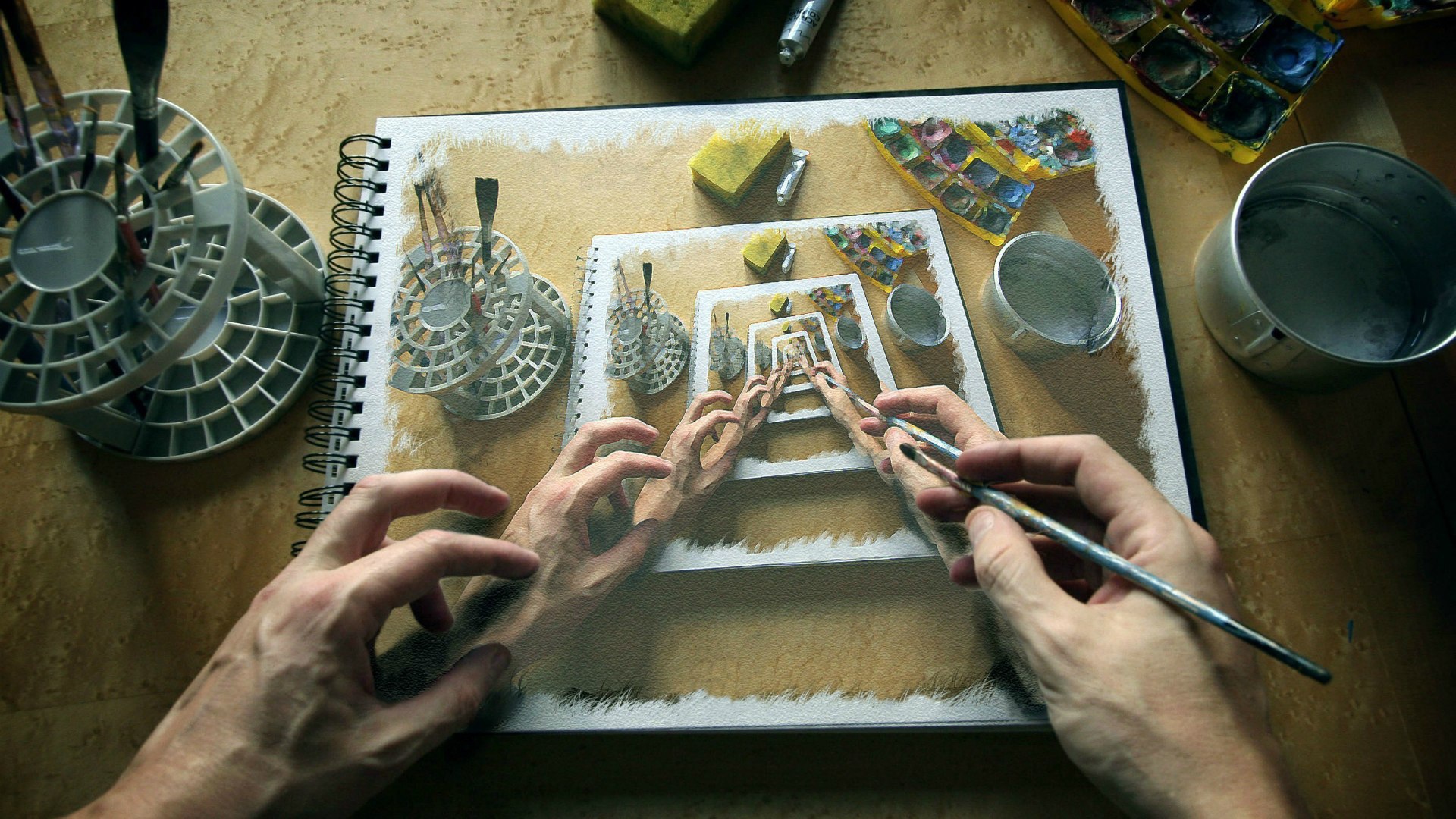 Руки художника