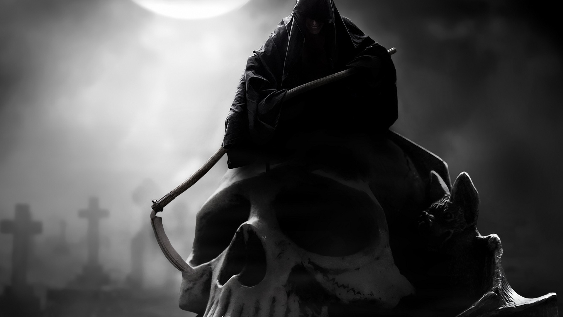 Смерть на большом черепе