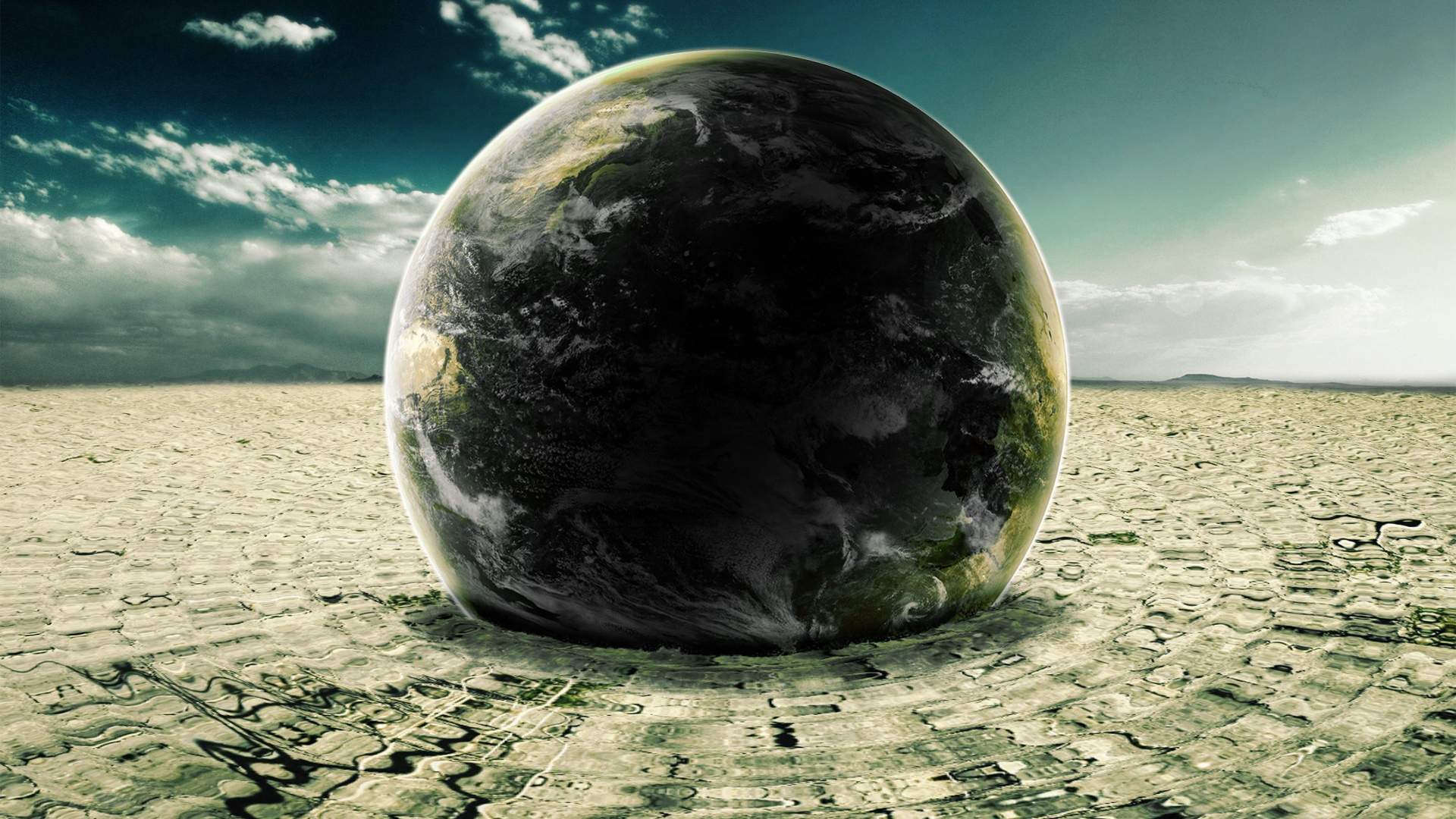 Земля в пустыне