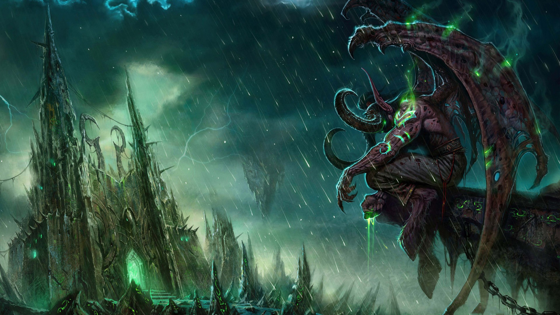 Горгулья под кислотным дождем