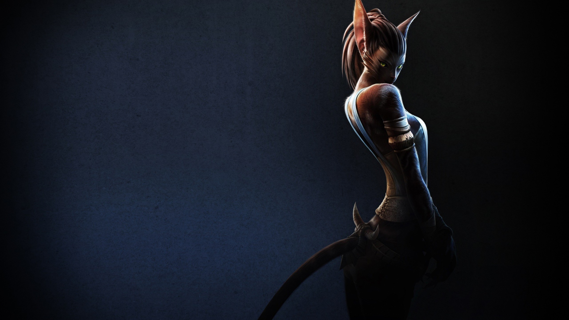 Девушка кошка, фэнтези