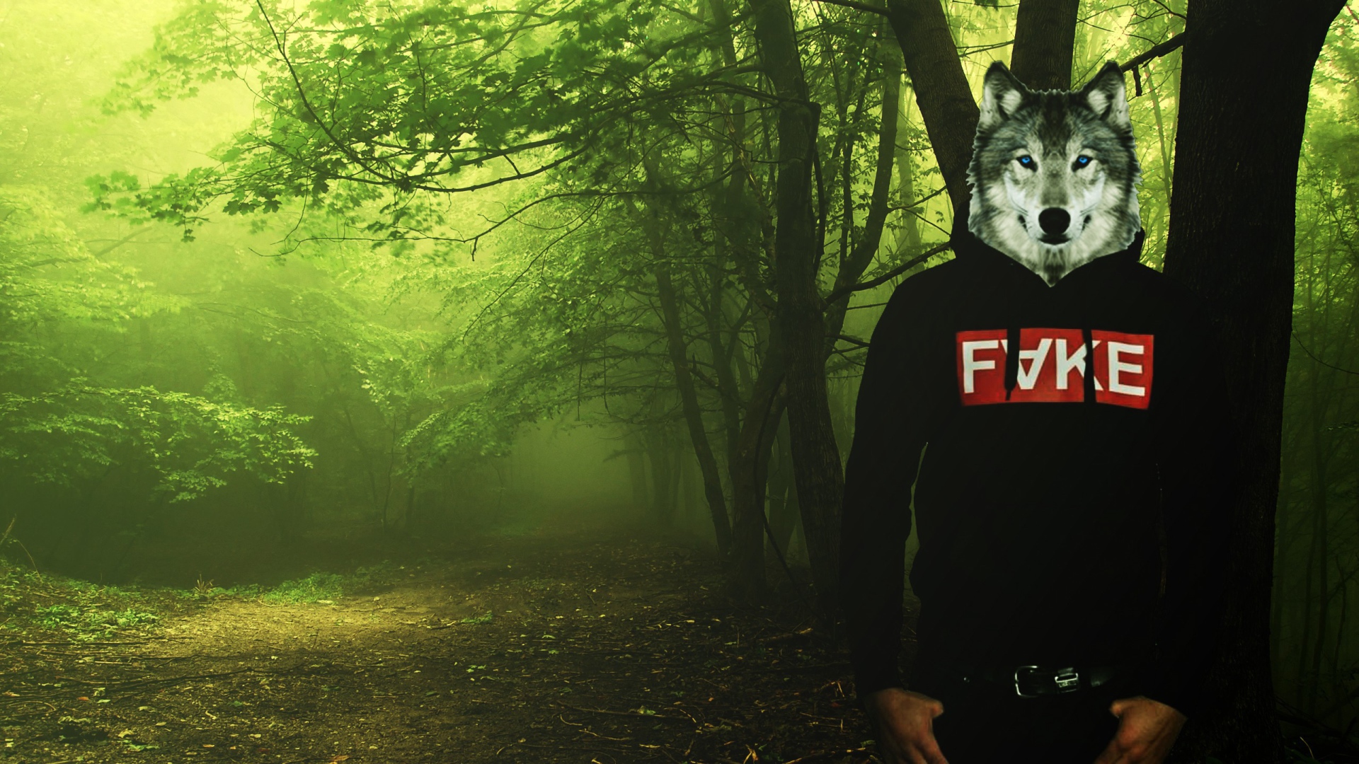 Человек с головой волка