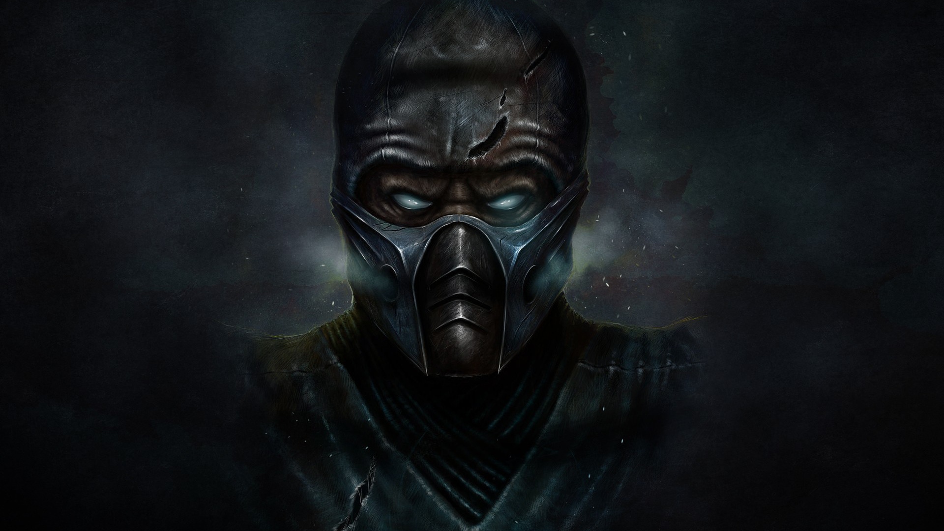 Потрепанный герой игры Mortal Kombat