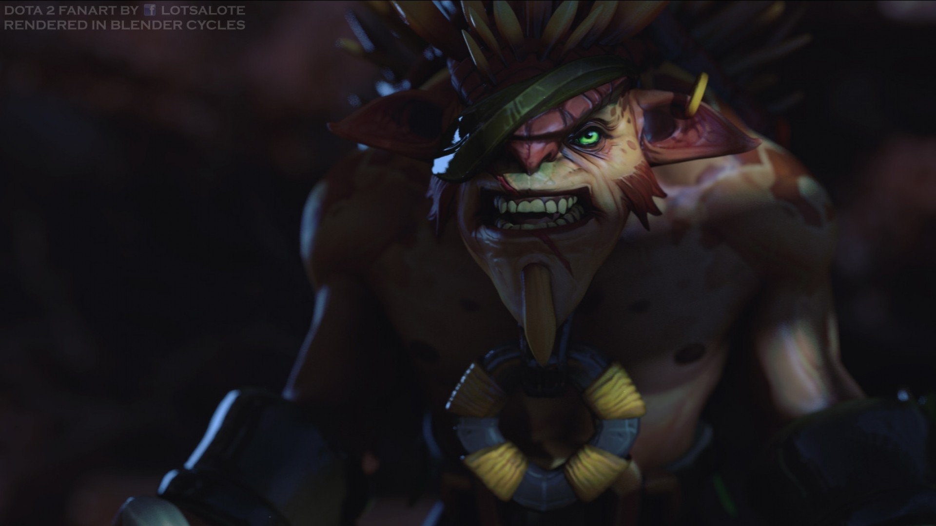 Бристербак из игры Dota 2