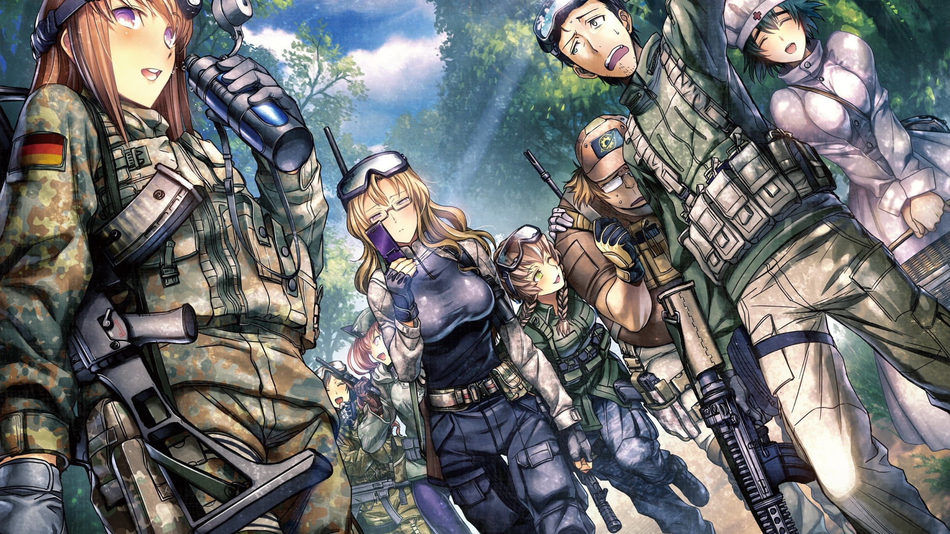 Персонажи игры Steins Gate