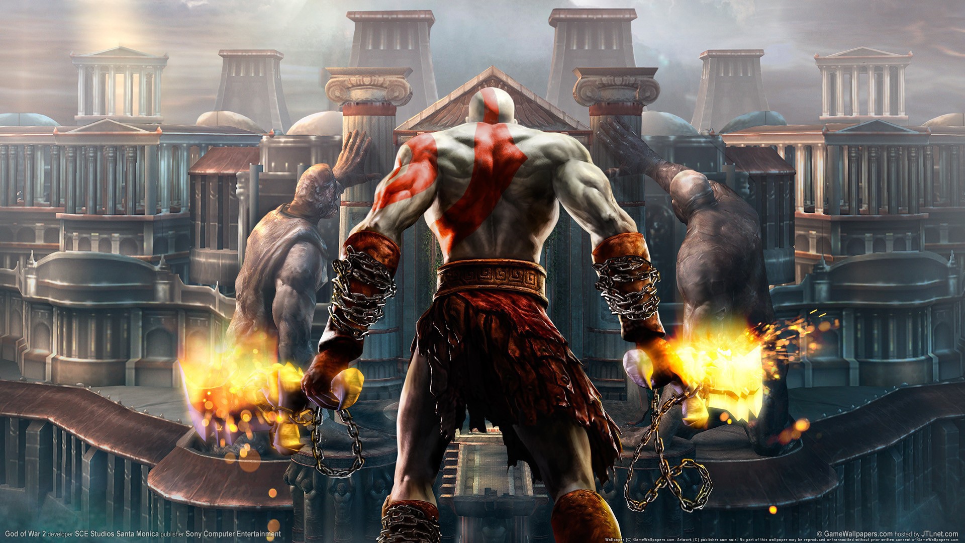 Персонажи игры God of War