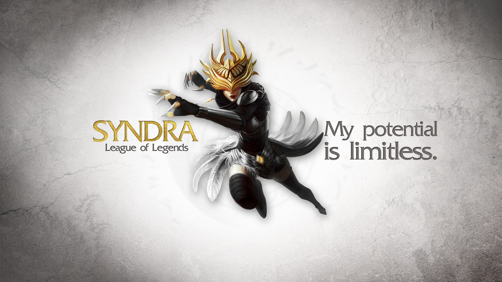 Синдра из игры Лига легенд