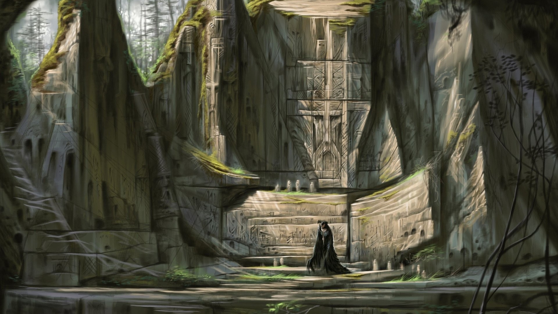 Фан арт игры The Elder Scrolls V Skyrim