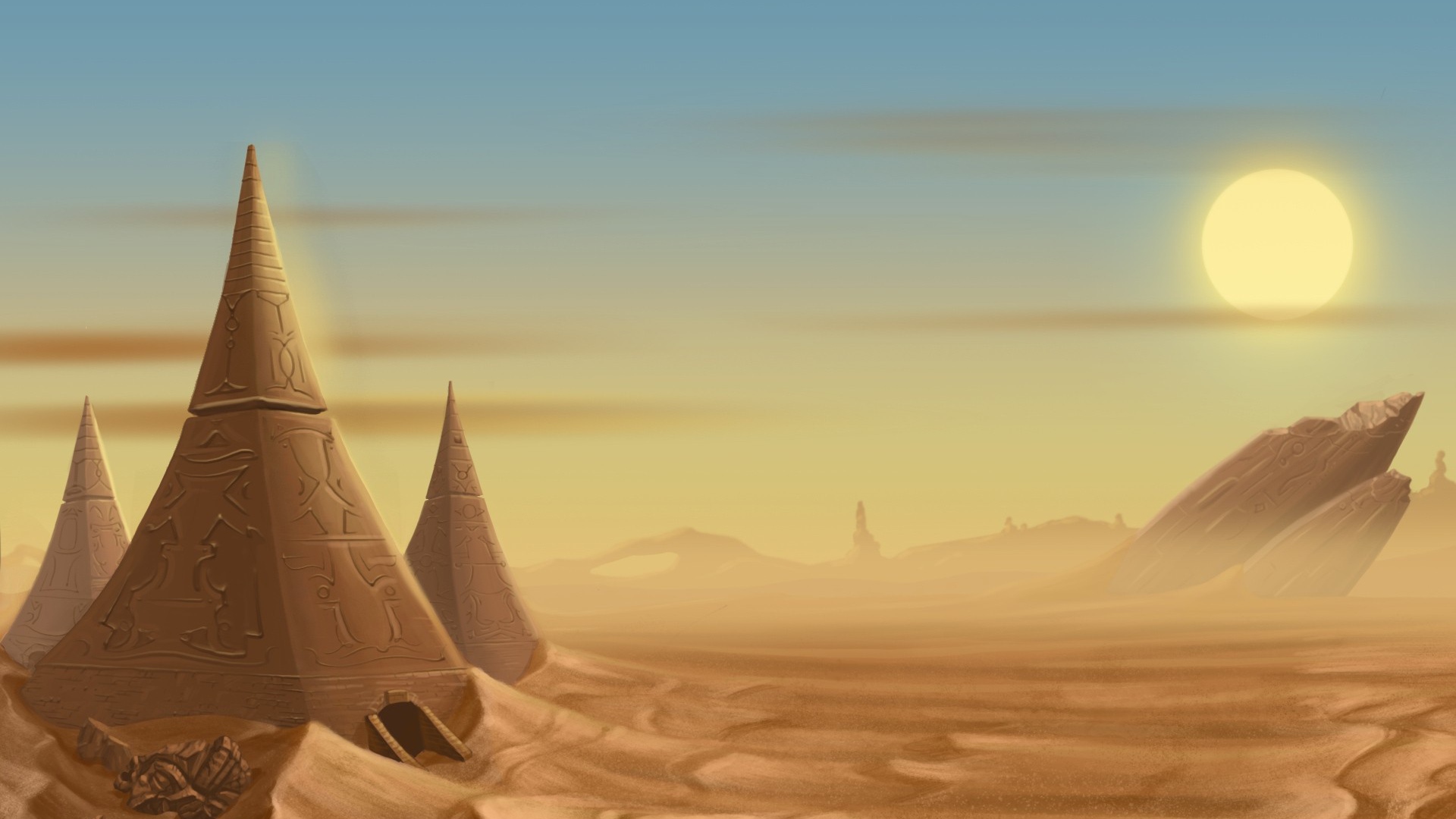 Фантастическая пустыня, игра Bejeweled 3