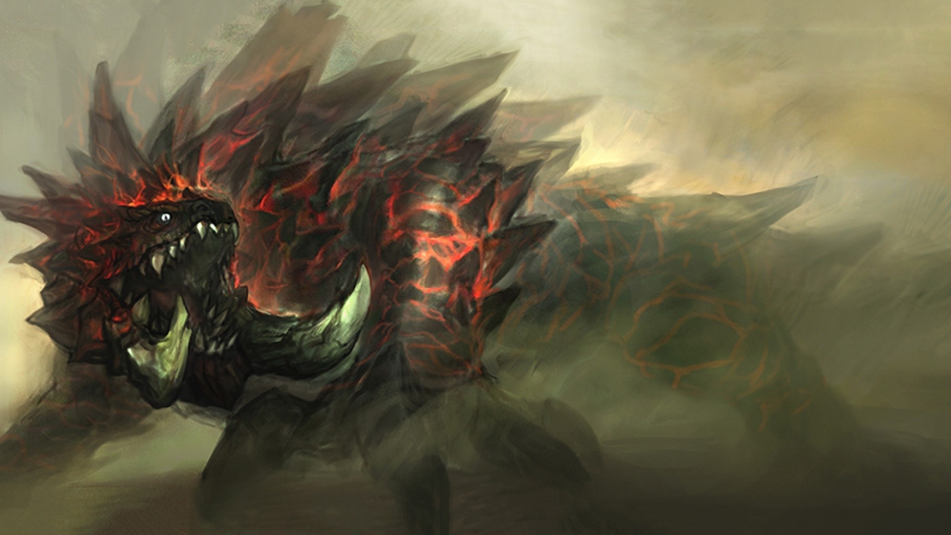 Огненный дракон, игра Monster Hunter