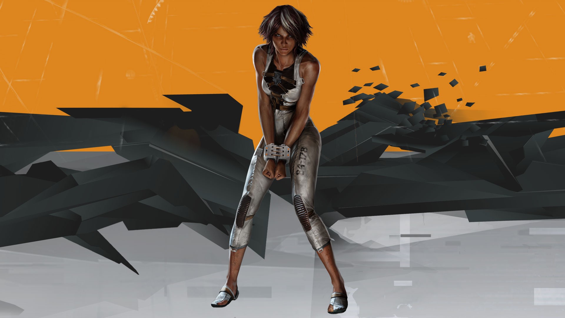 Девушка в наручниках, игра Remember Me