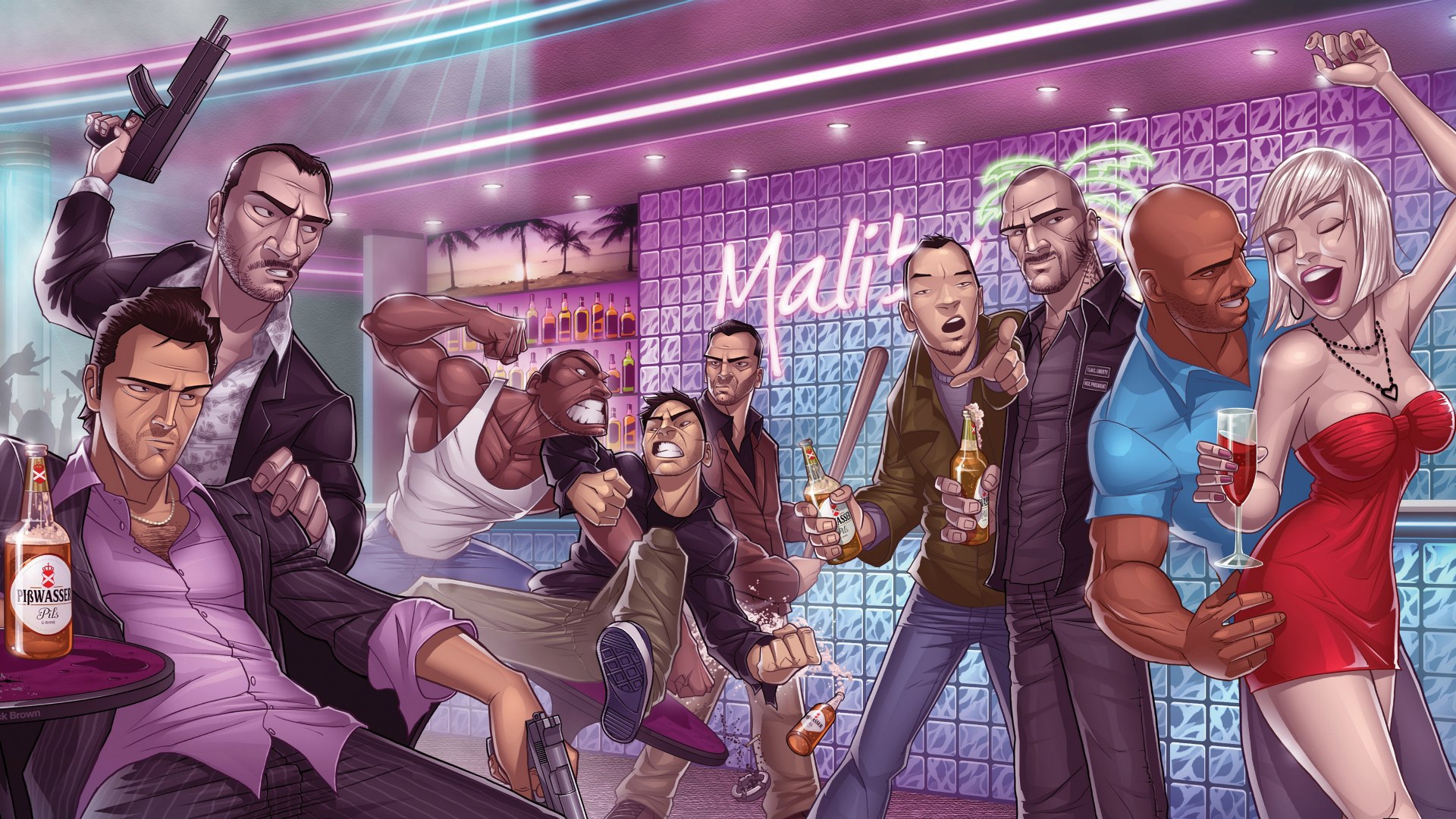 Герои игры GTA Legends