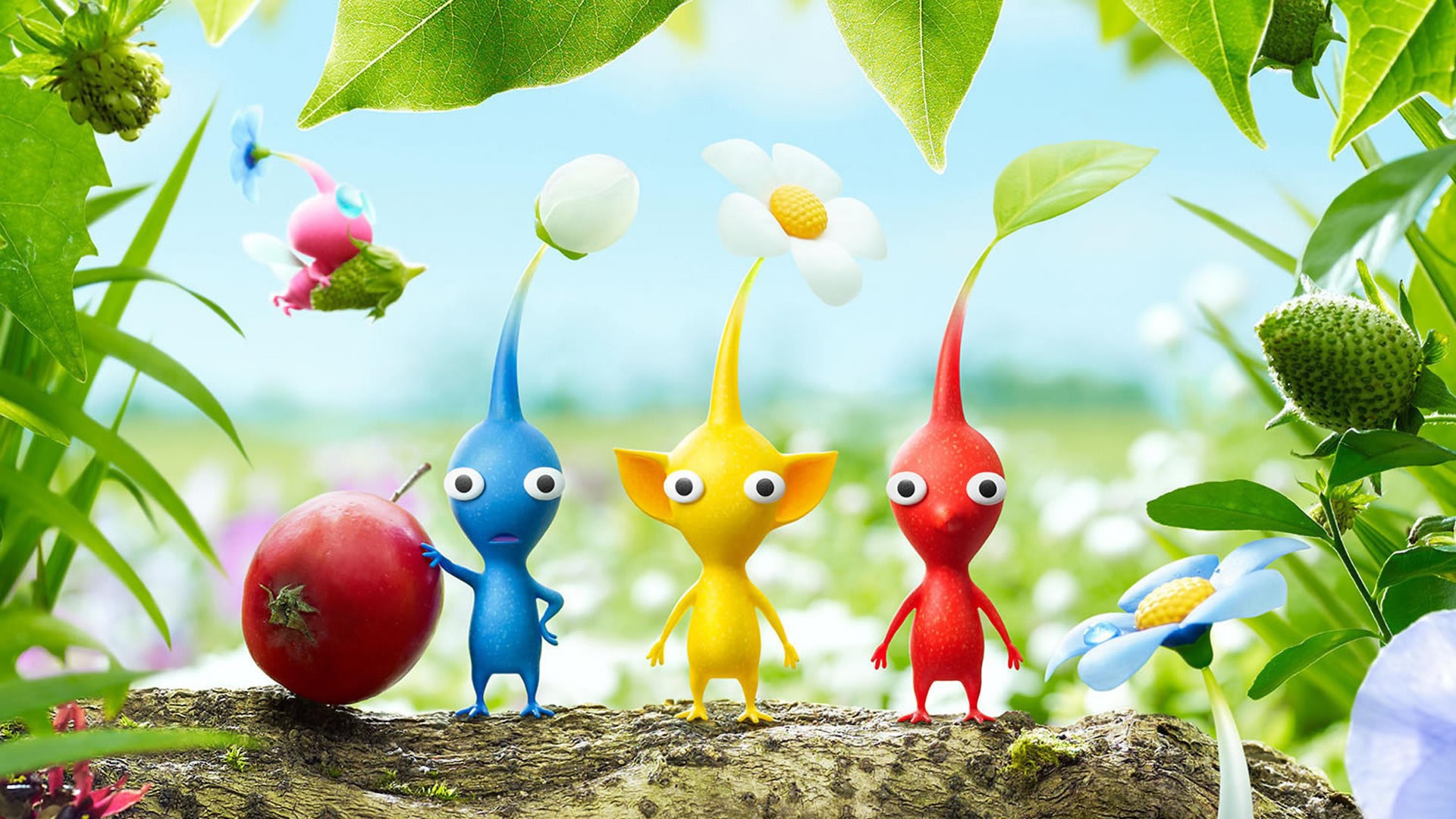Герои видео игры Pikmin