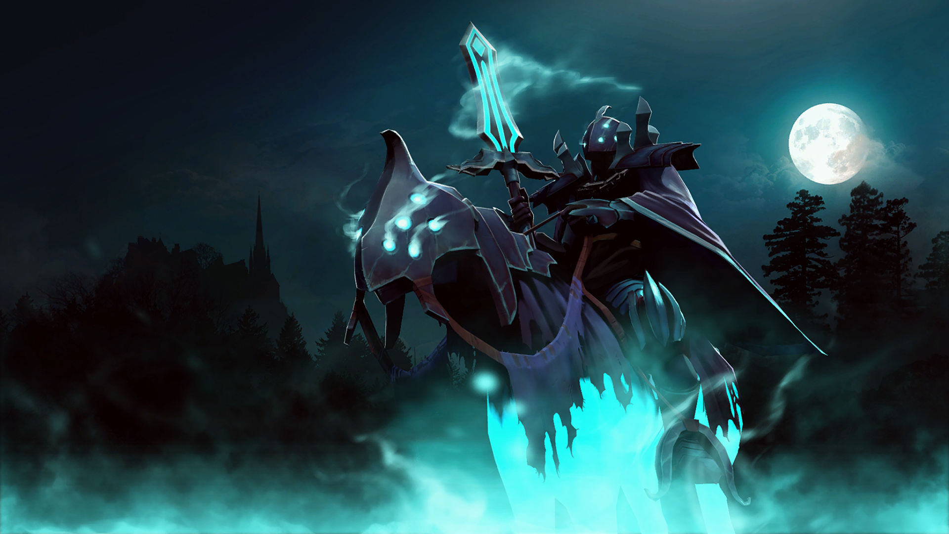 Назгул Аббадон в игре Dota 2