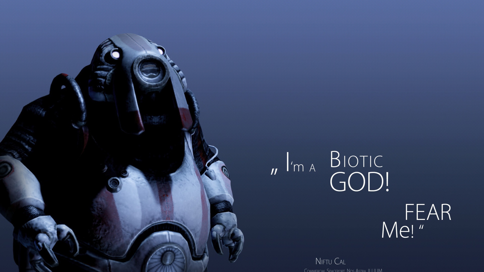 Нифту Кал из игры Mass Effect 2