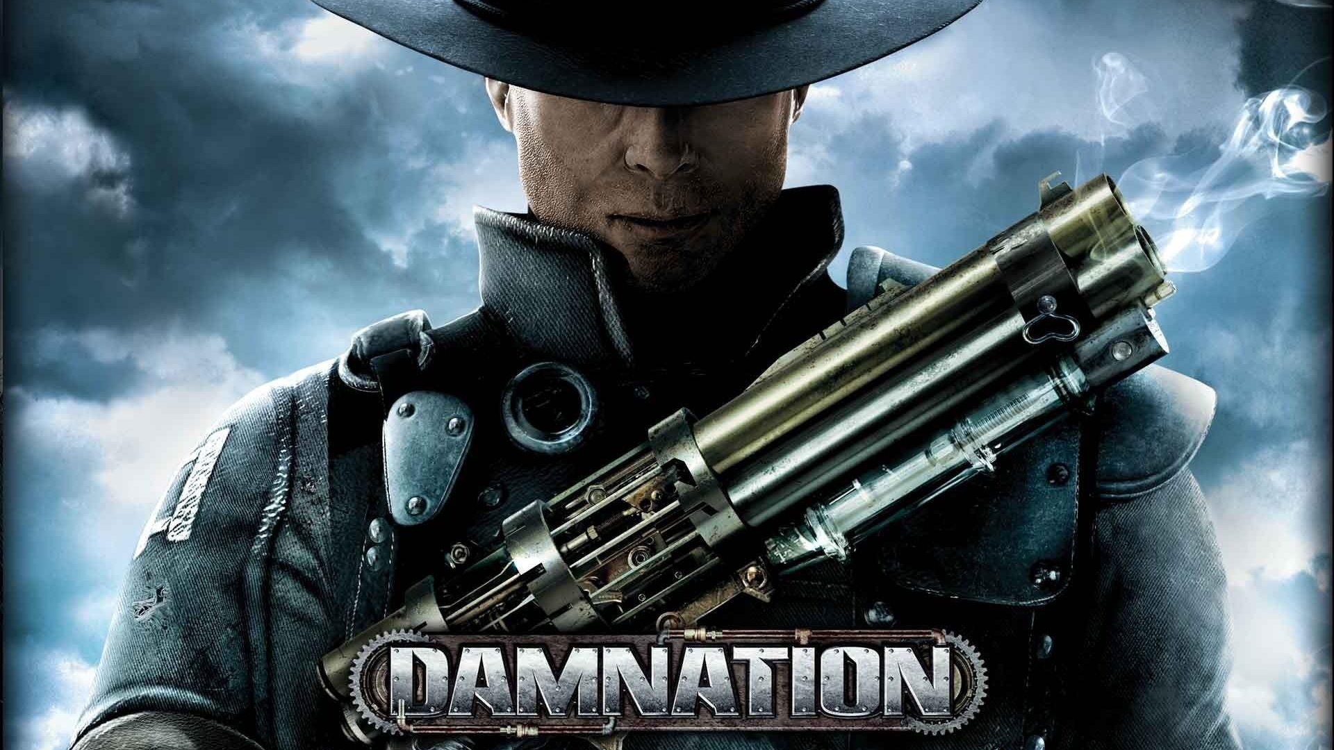 Постер видео игры Damnation