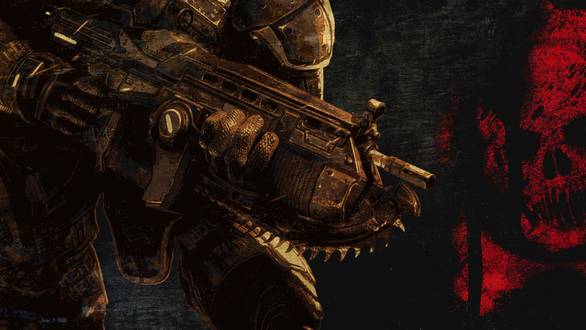 Ржавый робот, игра Gears of War