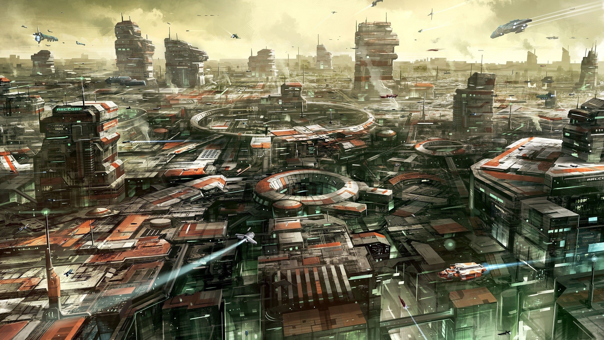 Трущобы в игре Star Citizen