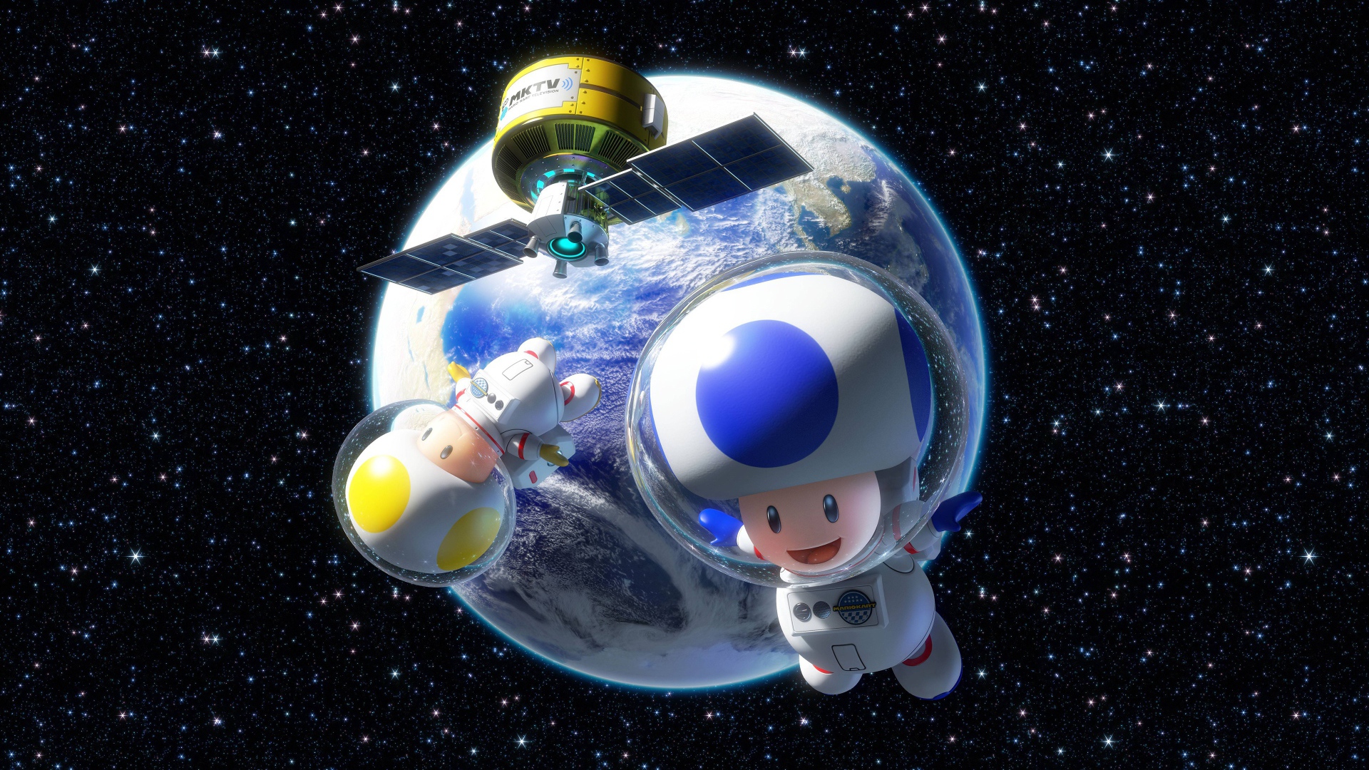 Космос в игре Mario Kart 8