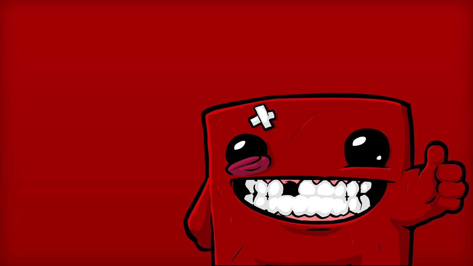 Персонаж игры Super Meat Boy