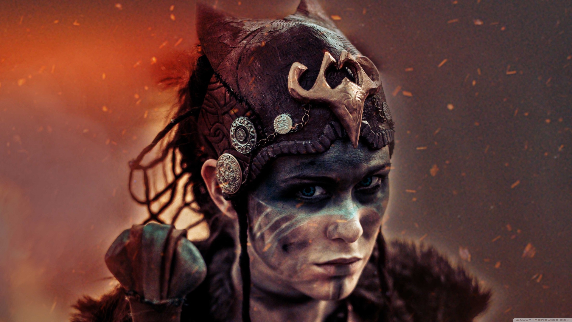 Девушка из видеоигры Hellblade