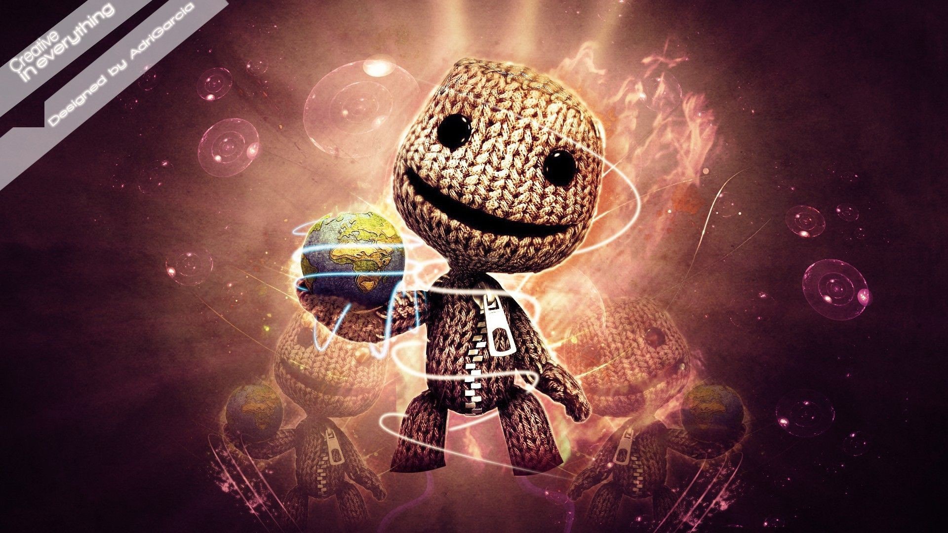 Человечек из игры Little Big Planet