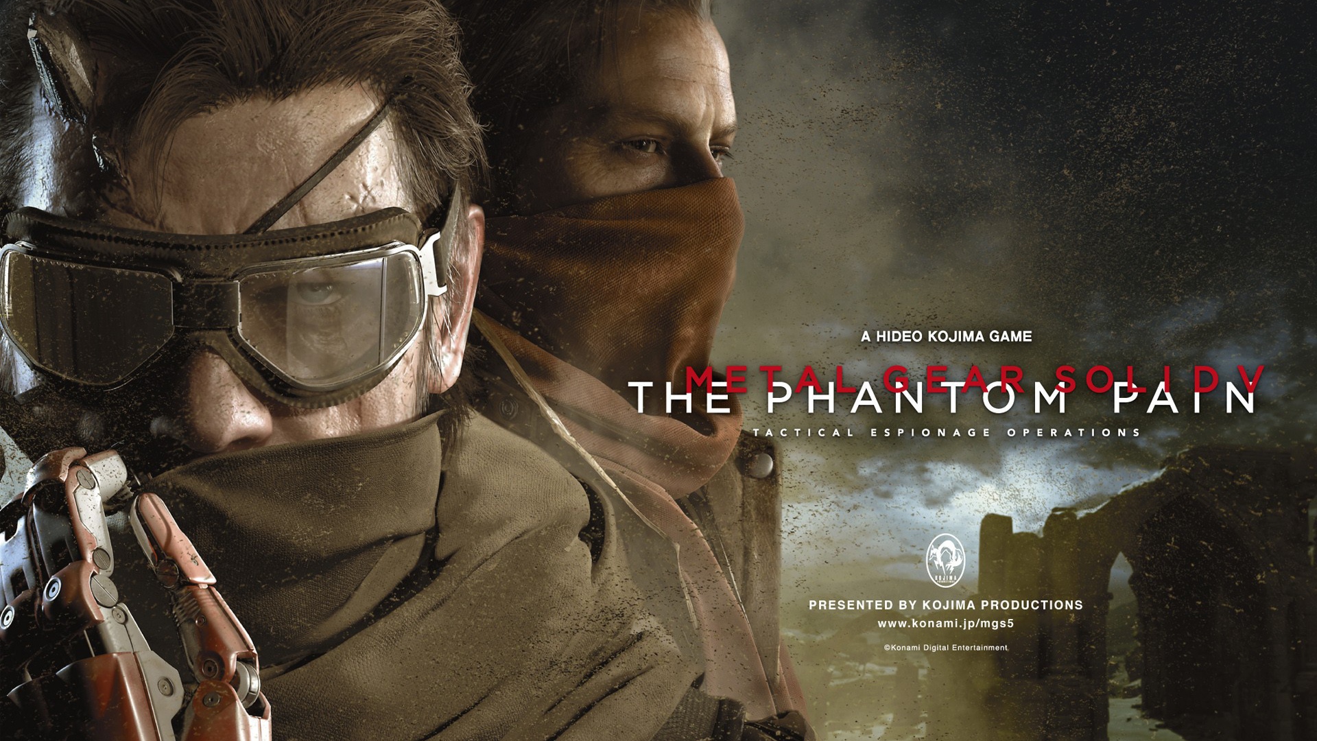 Постер компьютерной игры  The Phantom Pain