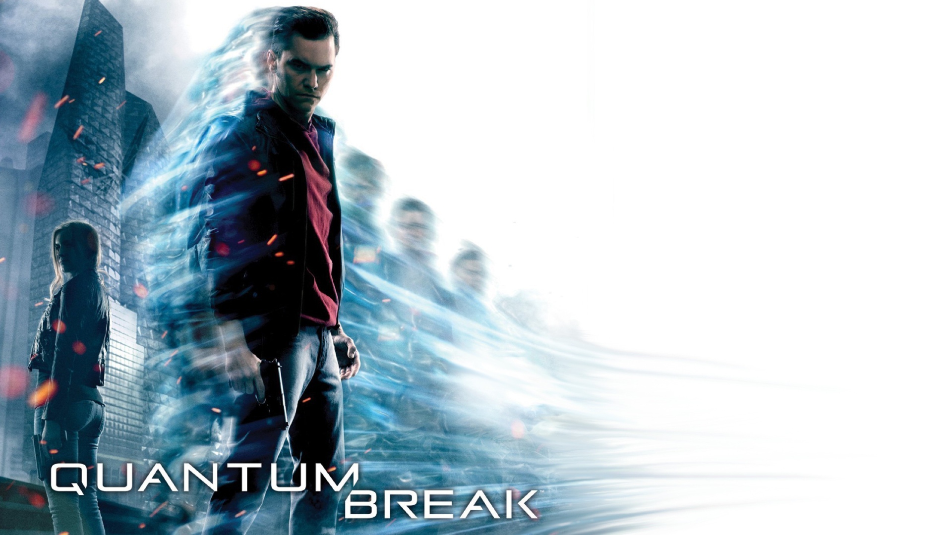 Постер популярной игры Quantum Break