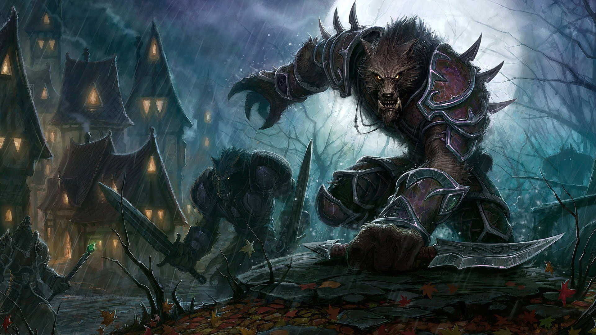 Оборотни из игры World of Warcraft