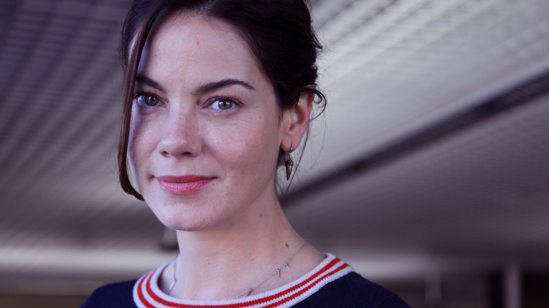 Модель Брюнетка Мишель Монаган