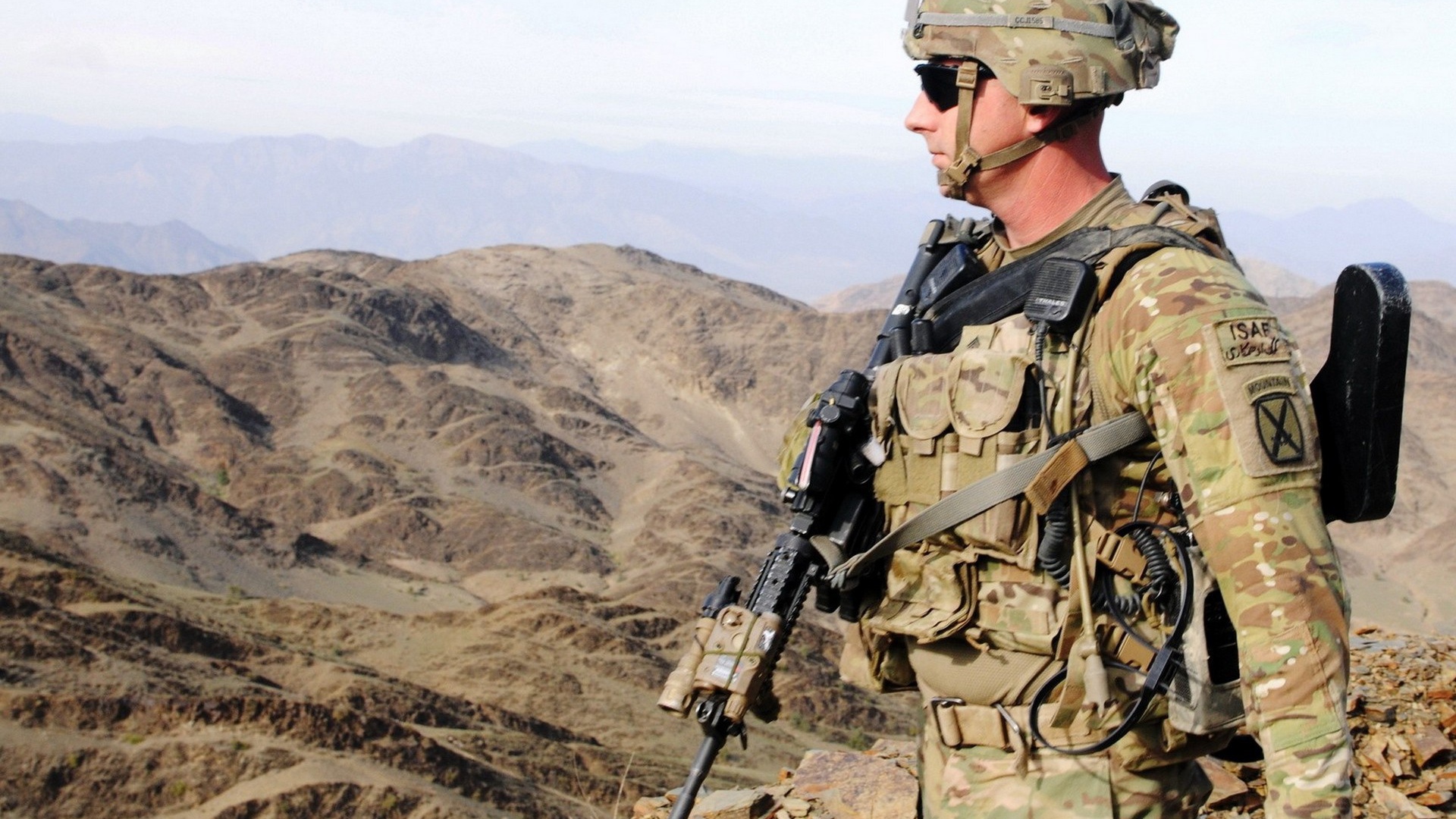 Солдат ISAF в Афганистане
