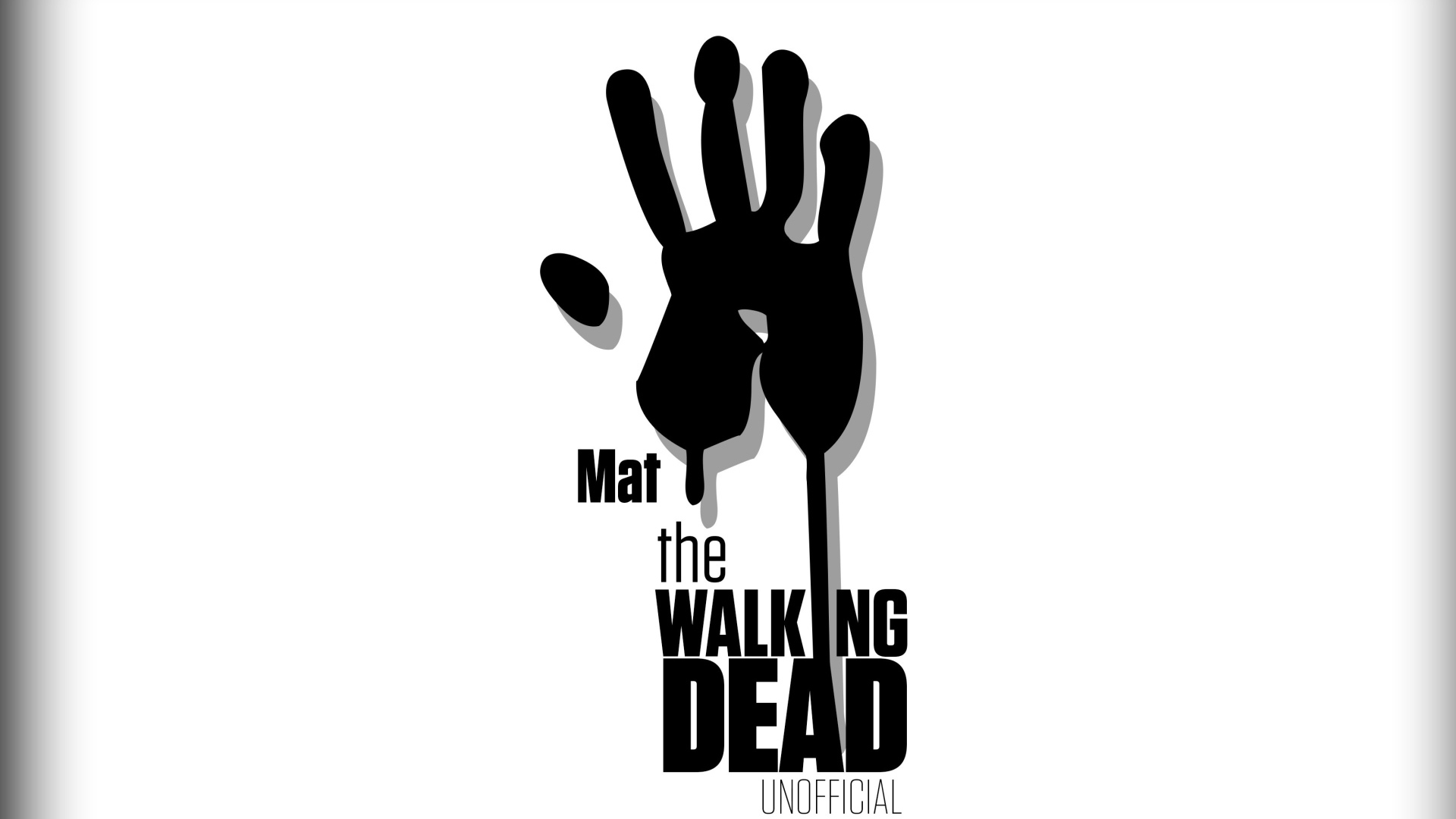 Черная ладонь, постер Ходячих мертвецов