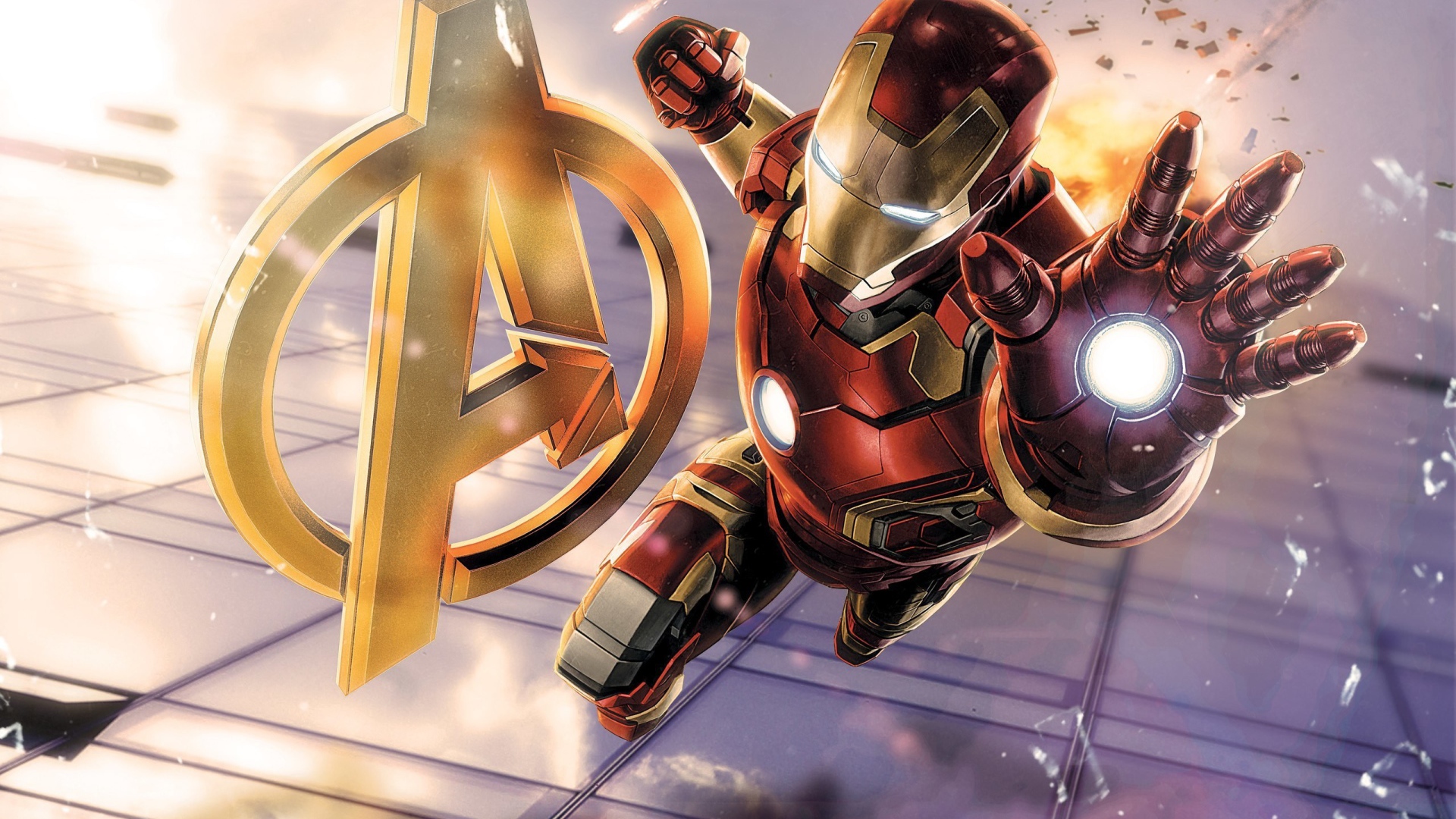 Железный человек из фильма Мстители Эра Альтрона