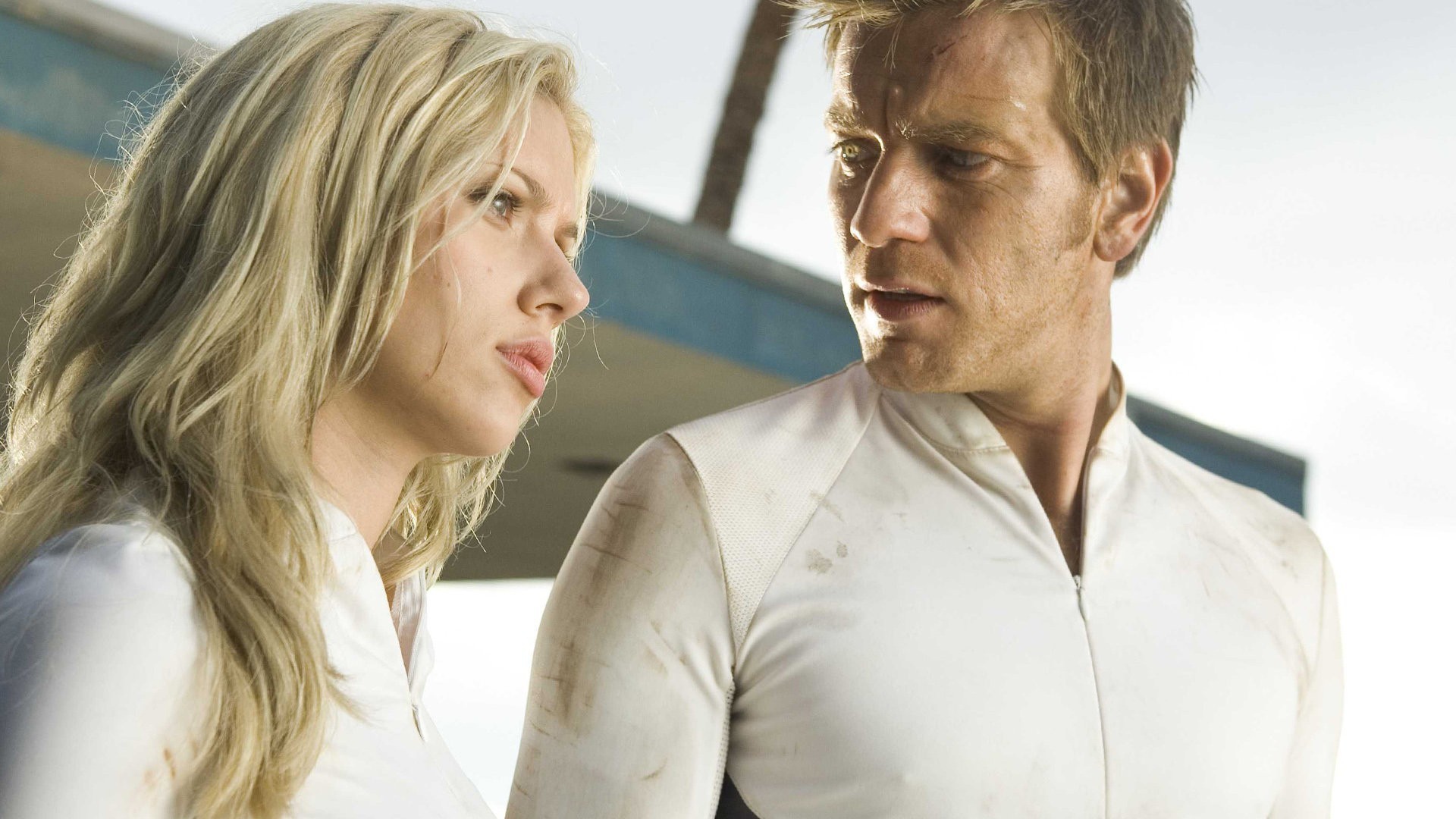 Скарлетт Йоханссон в фильме Остров