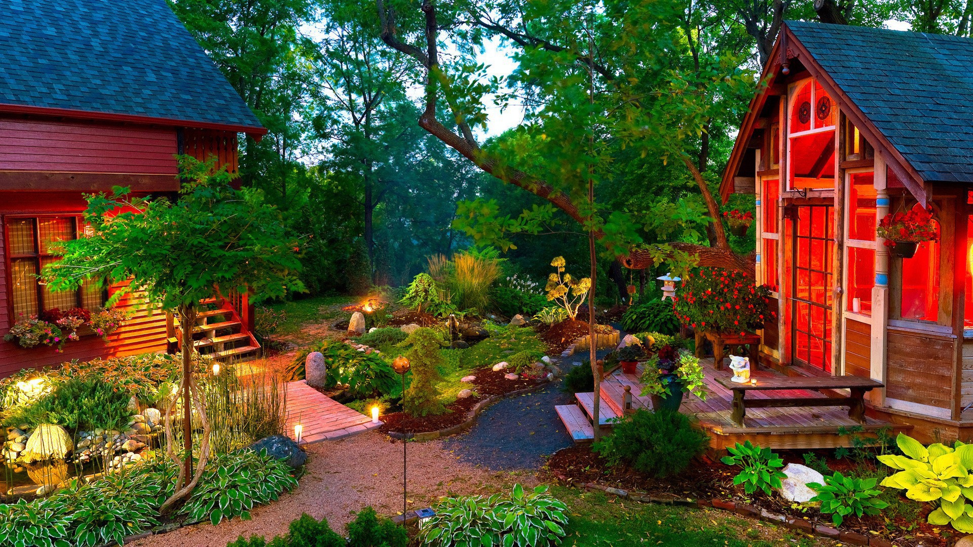 Домики для отдыха в японском стиле