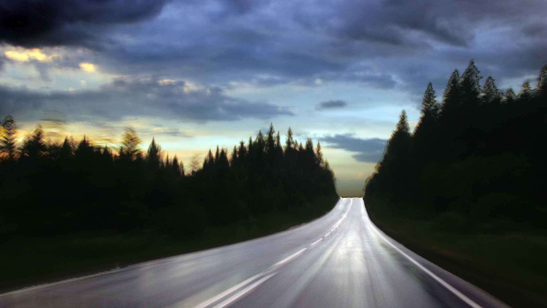 Блестящая дорога