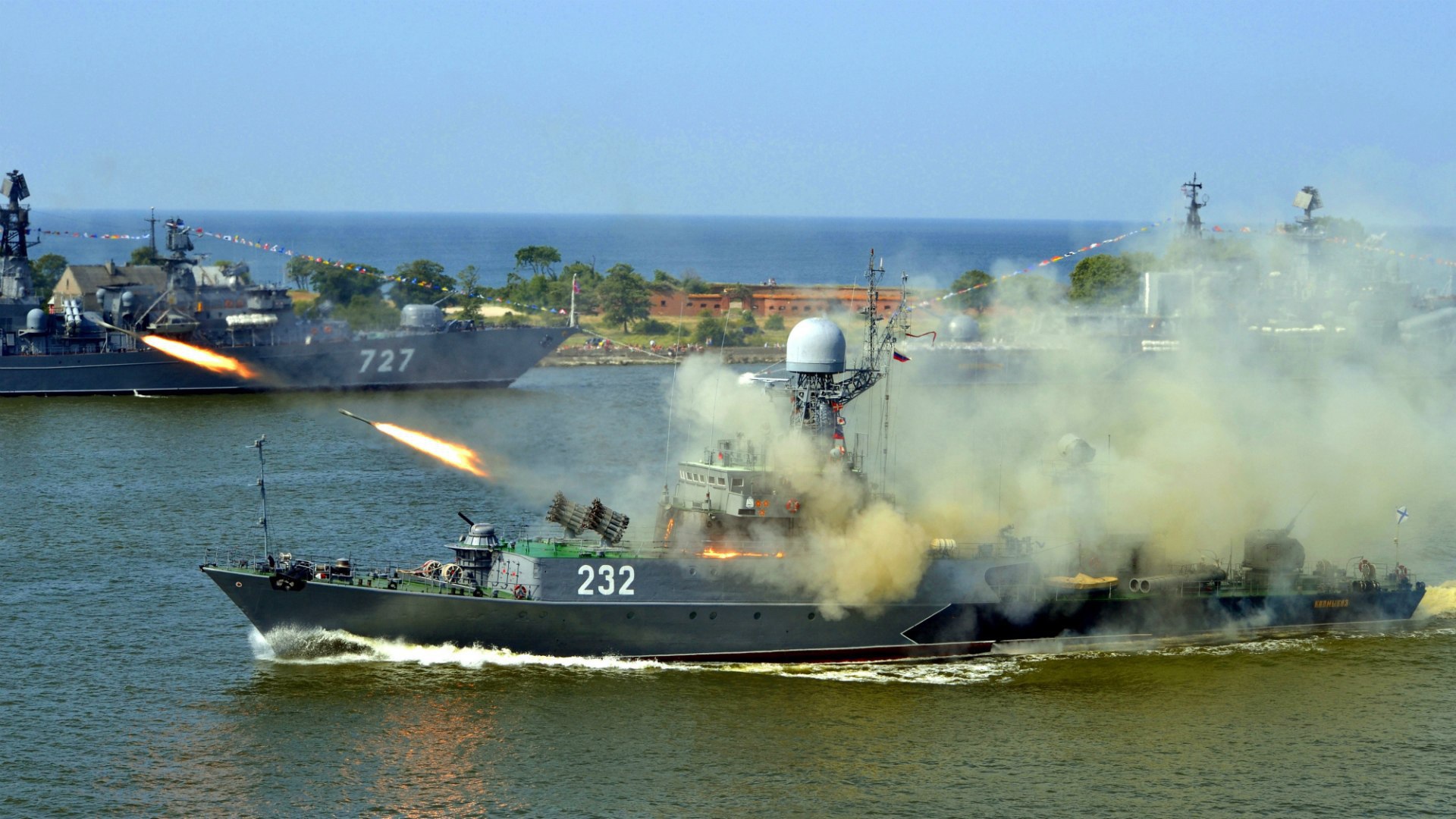 Малый противолодочный корабль Калмыкия