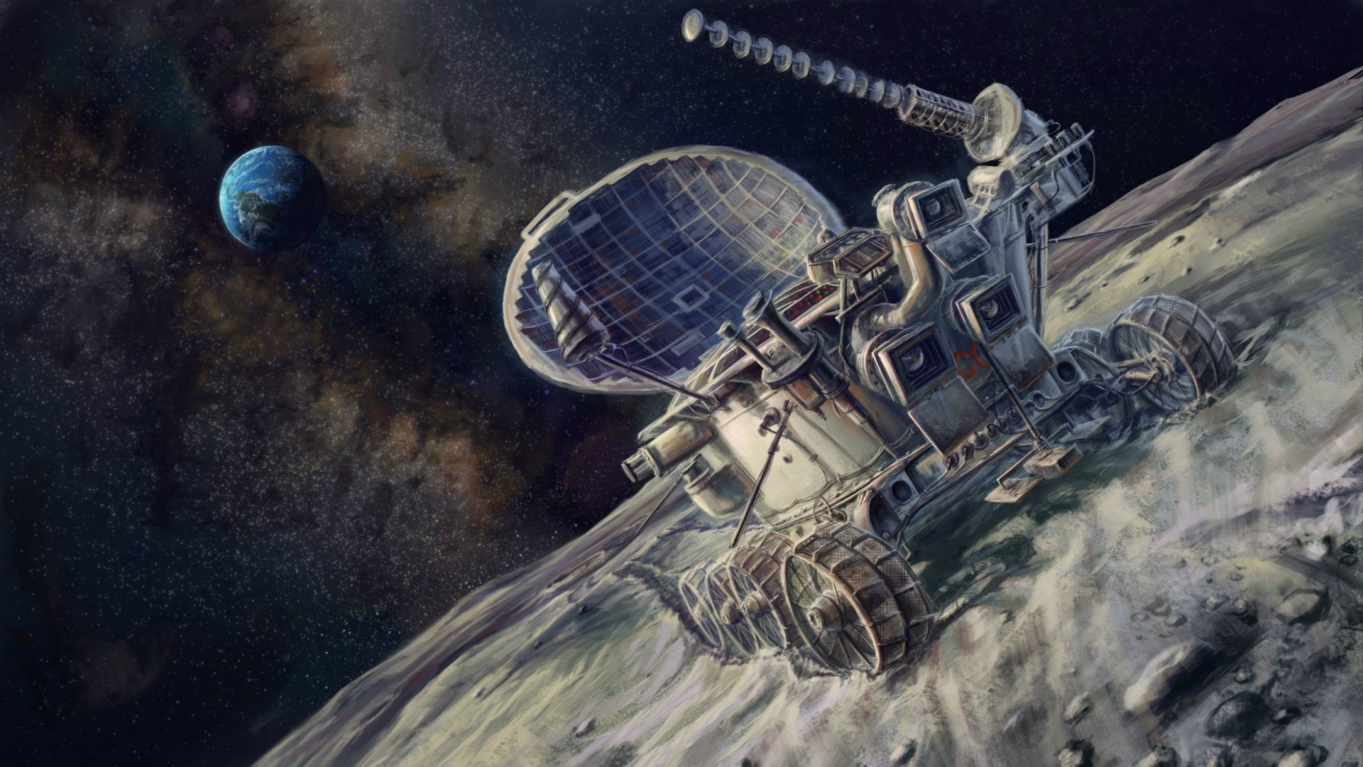 Первый луноход на Луне