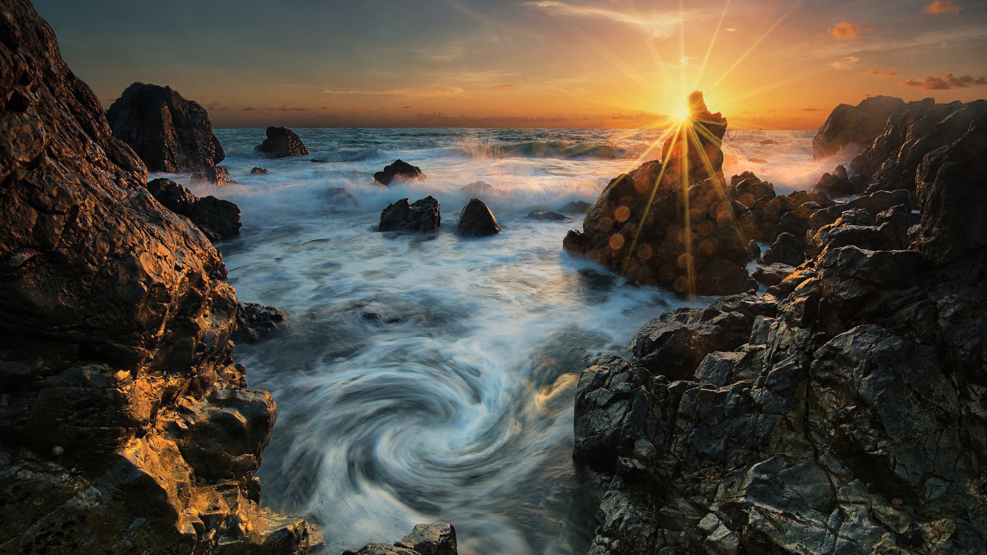 Водоворот у берегов Австралии