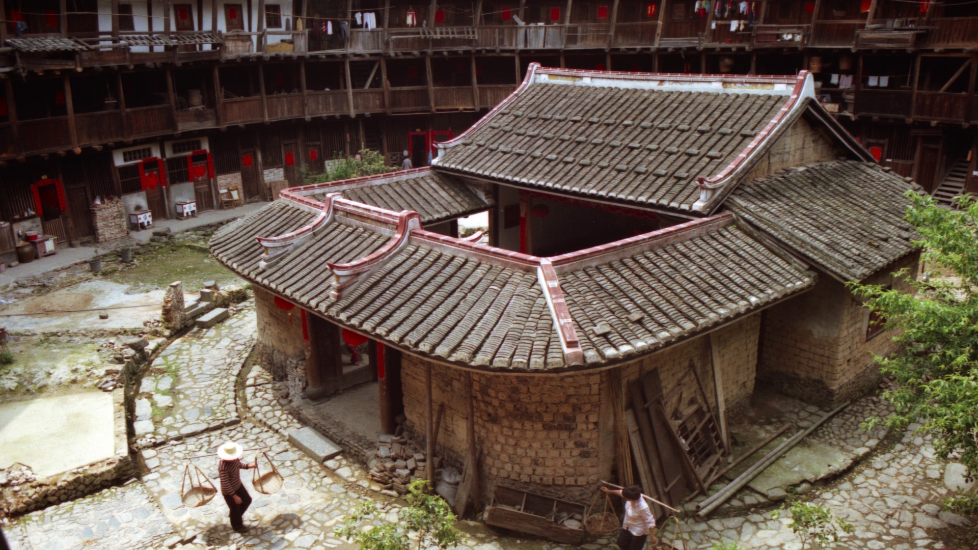 Внутренний дворик в Китае