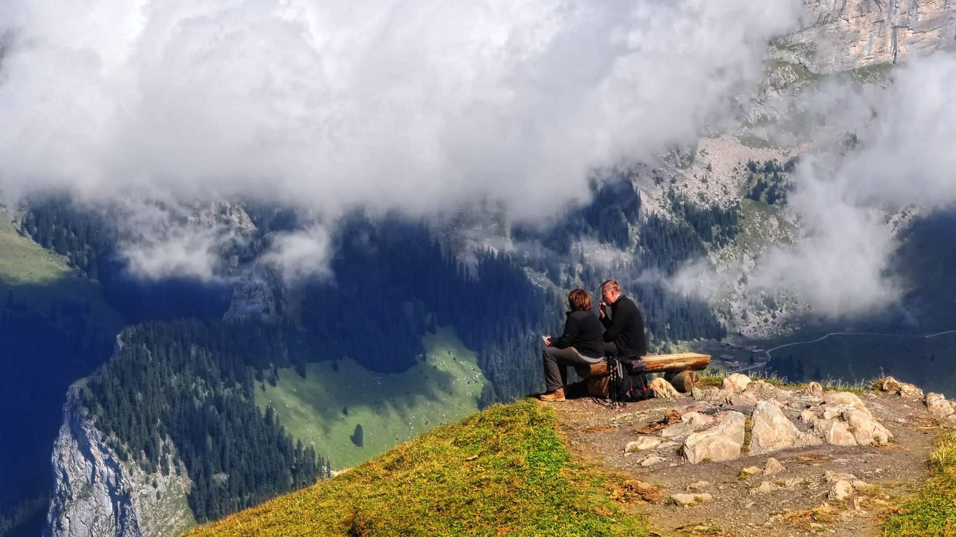 Гора Männlichen, Швейцарские Альпы