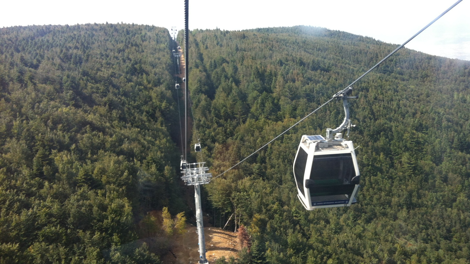 Канатная дорога в Бурсе, Турция