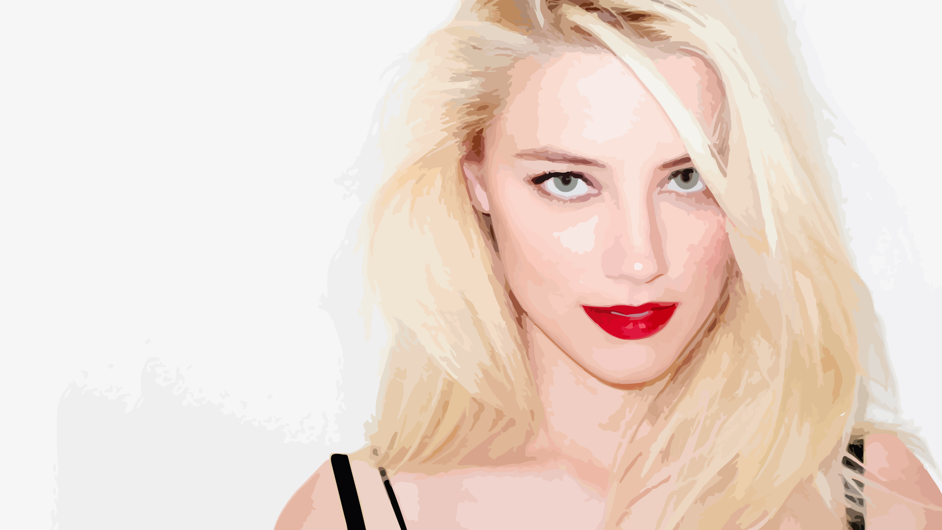 Красивая девушка Эмбер Хёрд