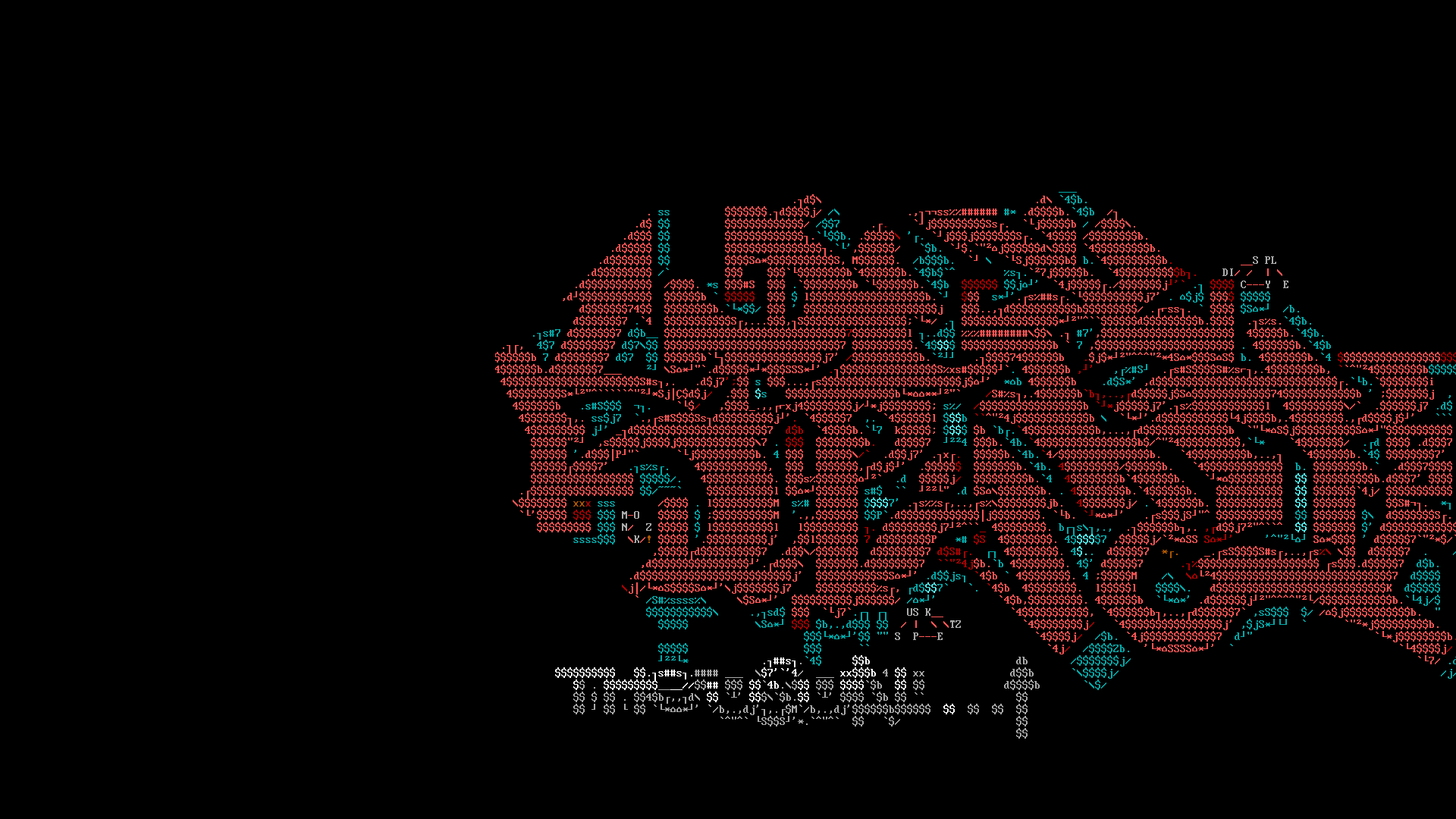 Граффити из восьмибитных символов