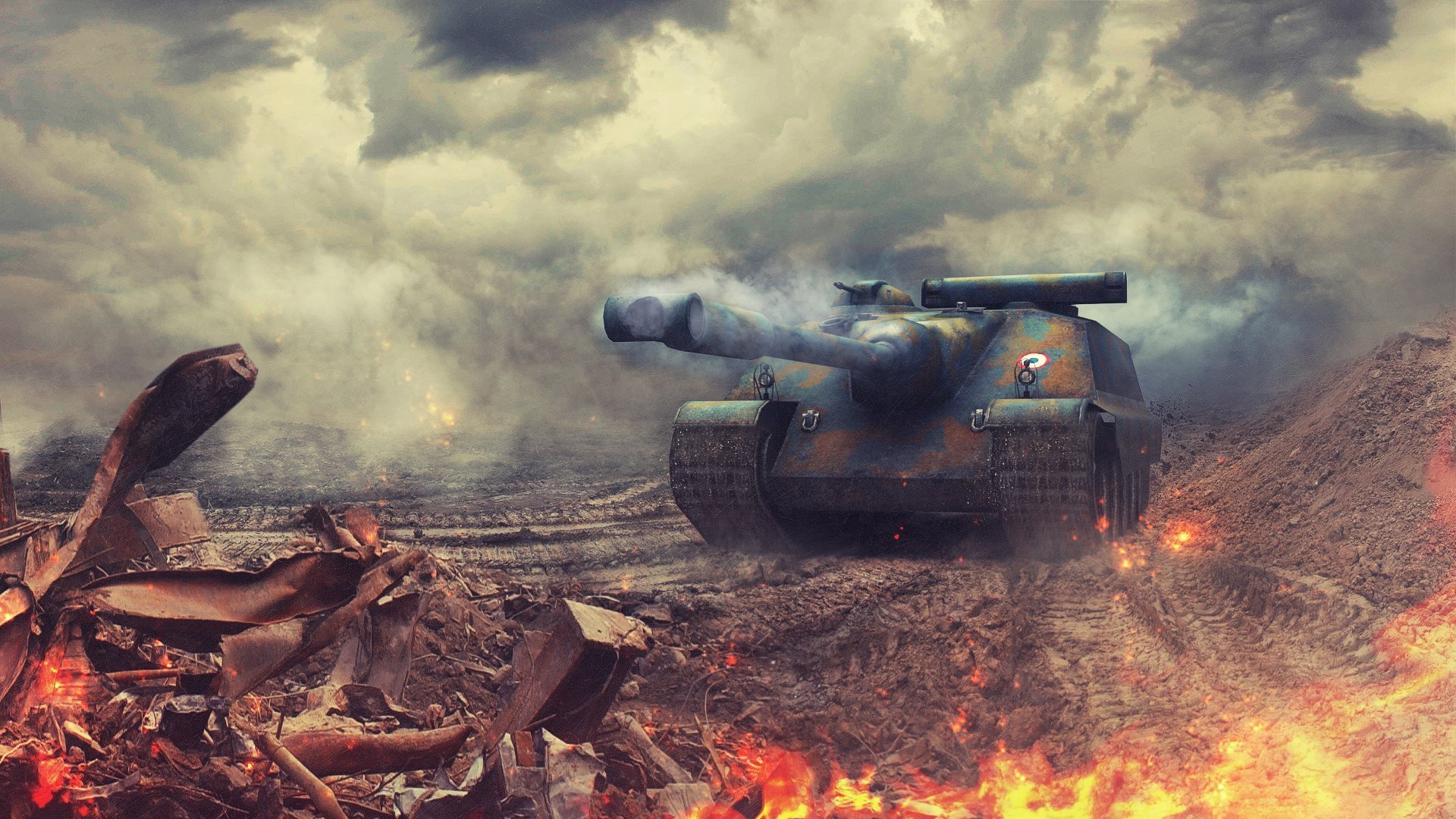 Tank AMX-50 Foch in the game World Of Tanks