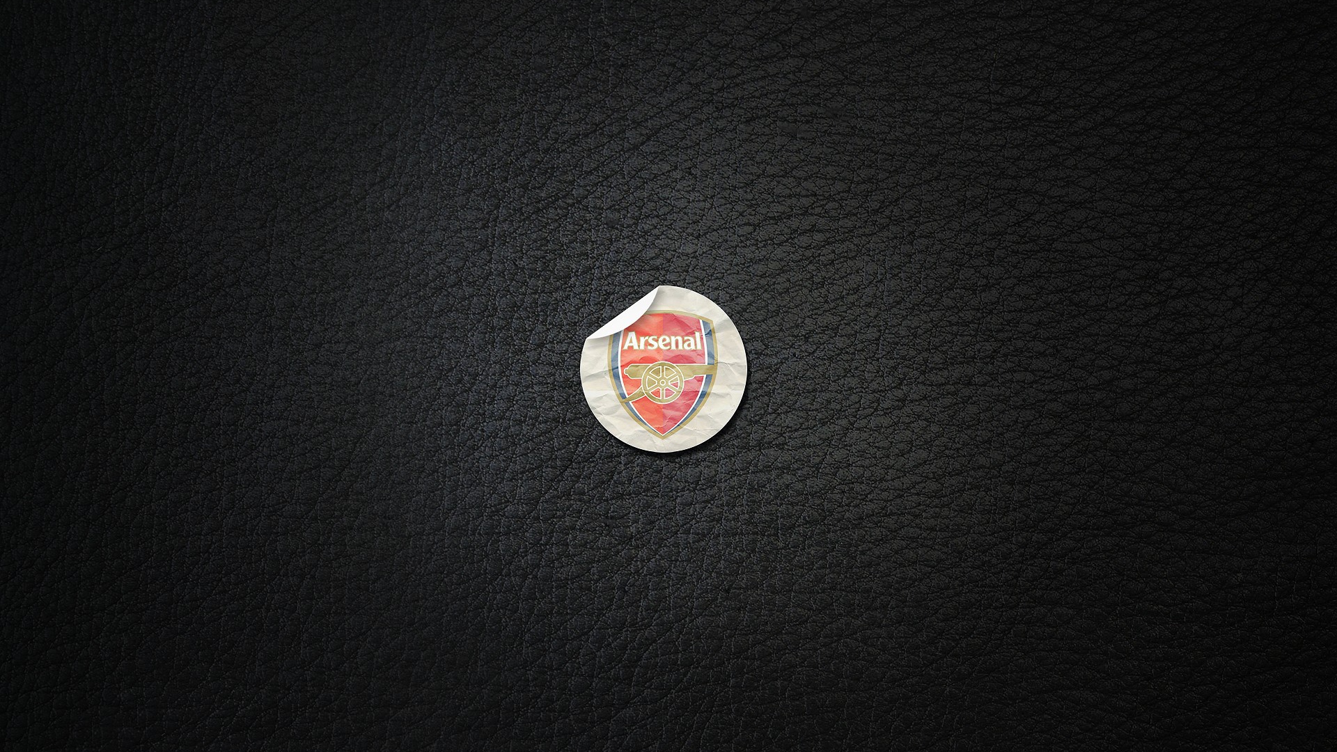 Клуб Арсенал, черный фон