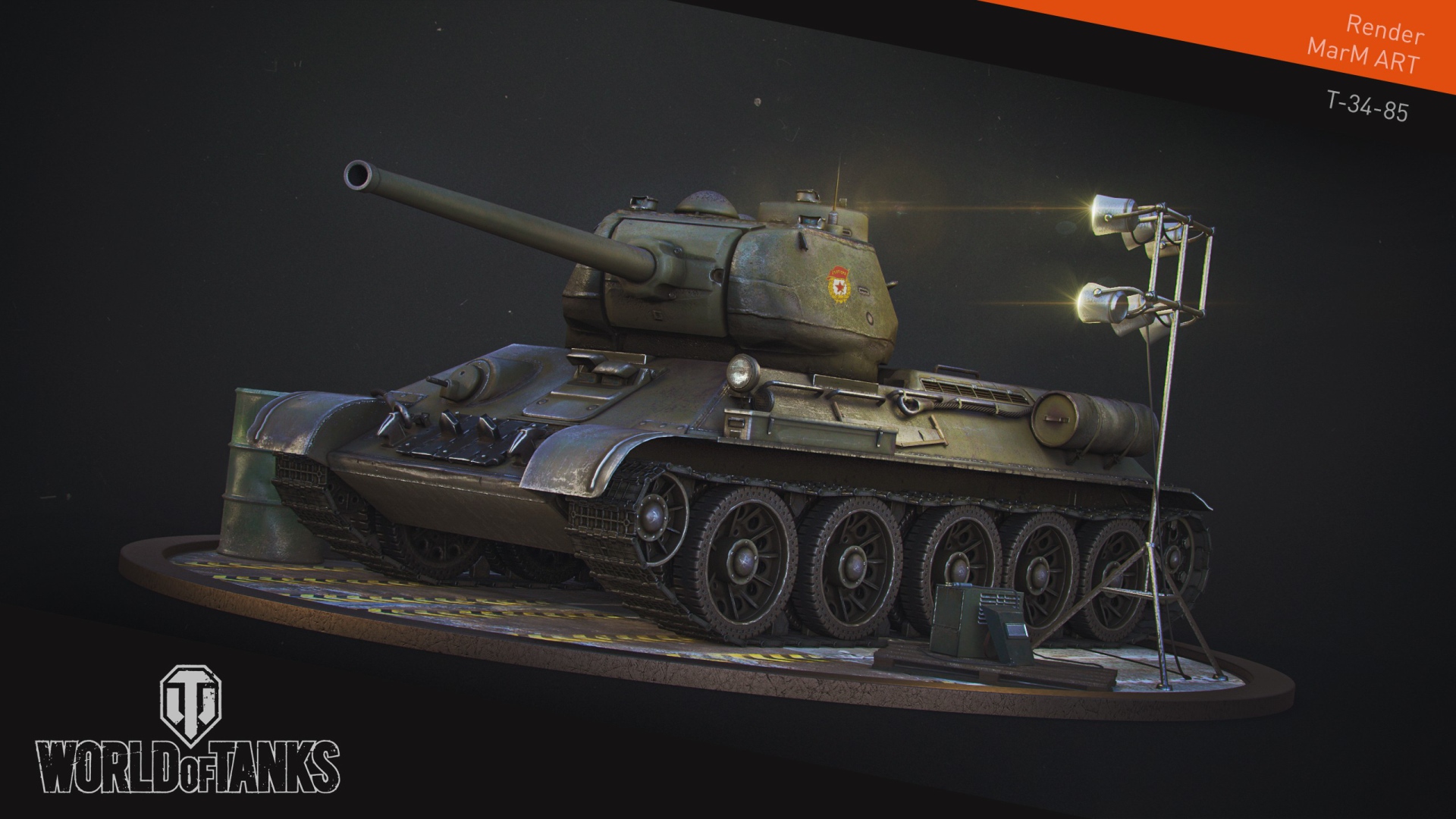 Игра World of Tanks, танк Т-34-85