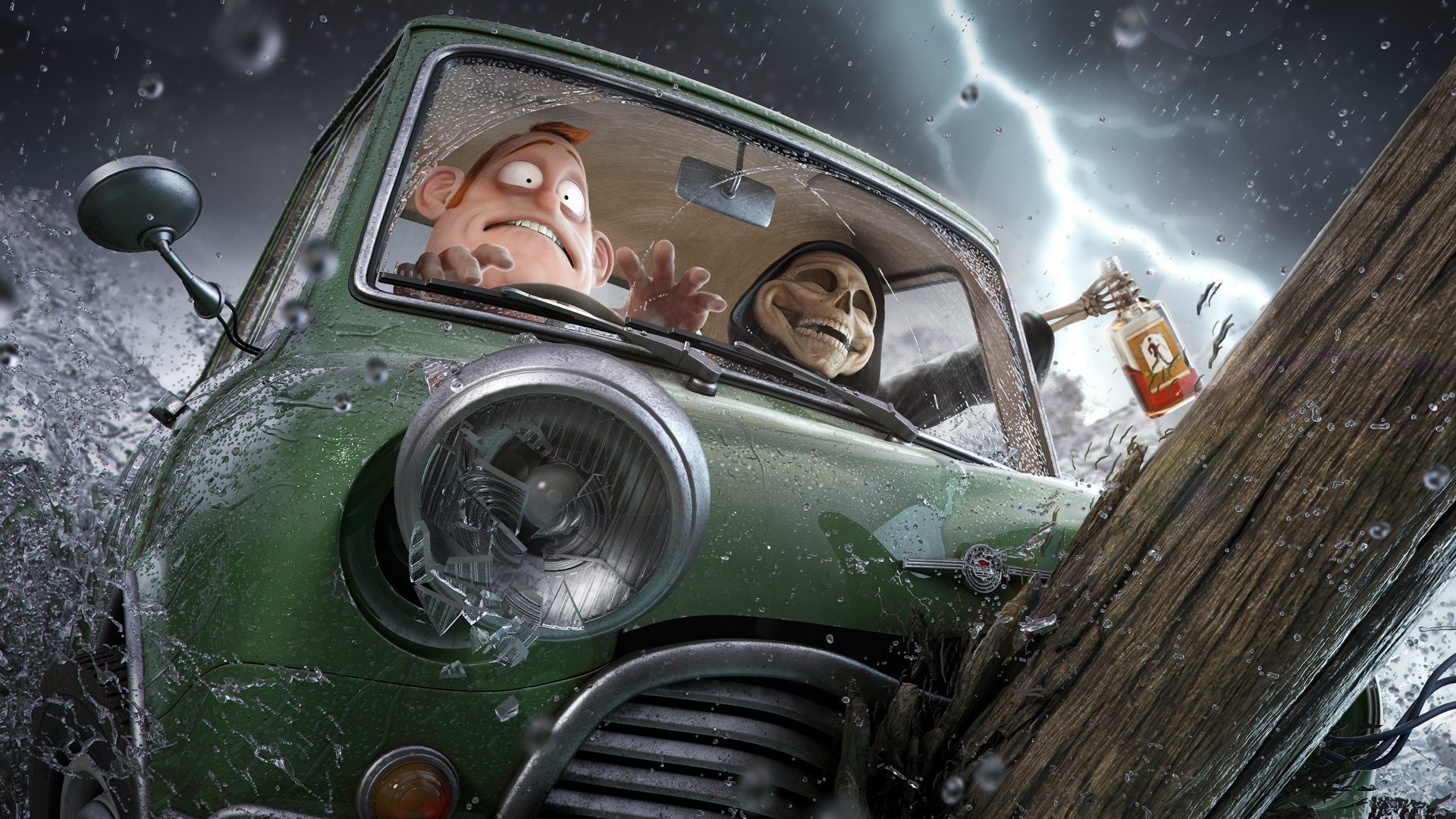 Не стоит пить за рулем