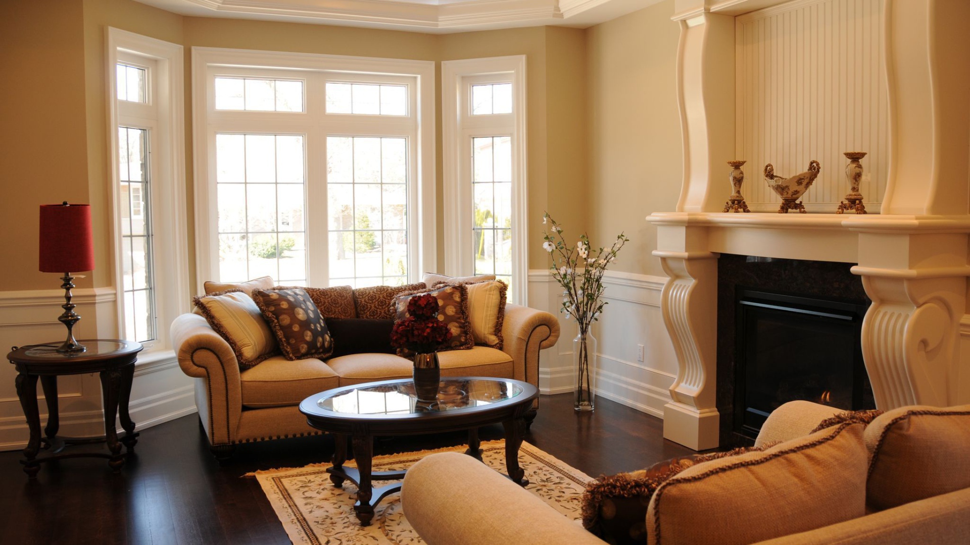 Комната в пастельных тонах