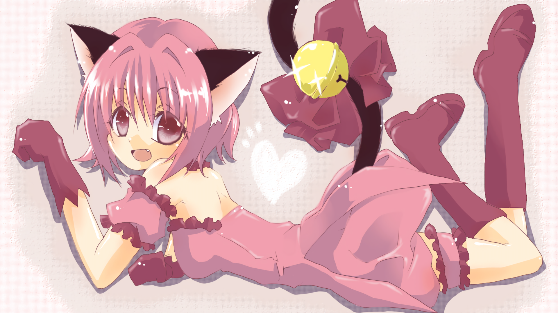 Девушка персонаж Ichigo Momomiya аниме Tokyo Mew Mew